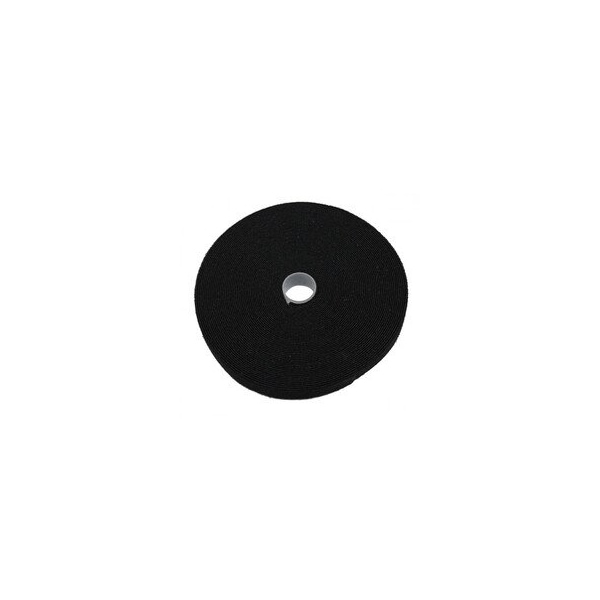 Cable Wholesale Hook and Loop Tape, 3/4 inch Wide, Black, 50ft Roll 30CT-02250 - main